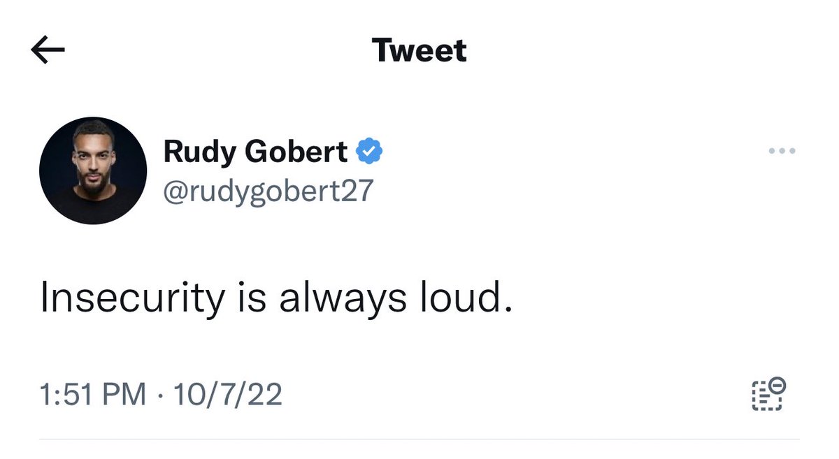 ClutchPoints on Twitter "Draymond Green tweeted, ‘Insecurity is always