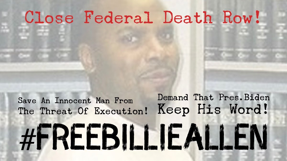 #FreeBillieAllen
The Time Is Now!