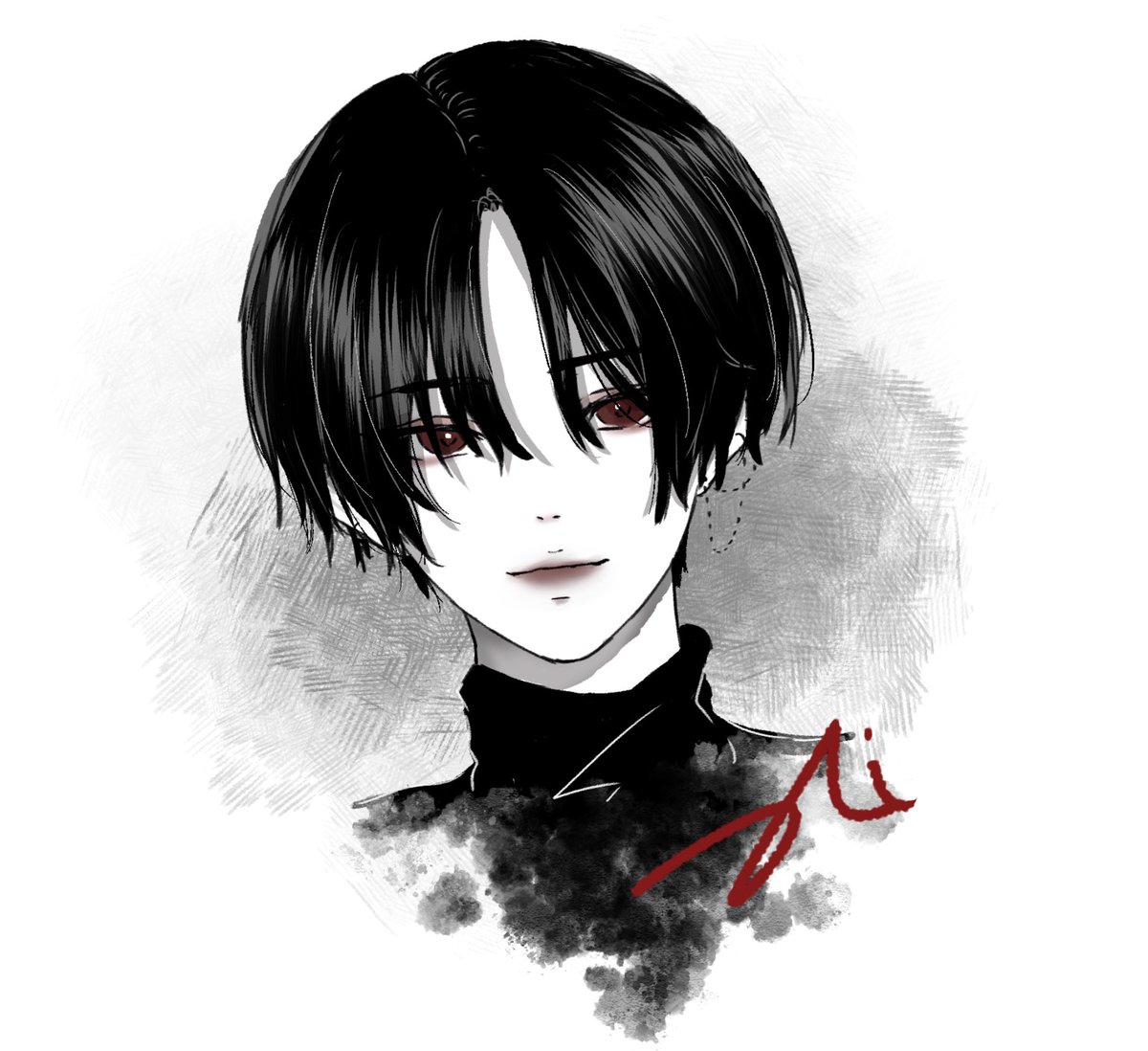 AAAIai0822's tweet photo. Roulette!!!
好きな感じのセンター分け男子(?)
 #イラスト
 #illustration https://t.co/7O4pzByEFk
