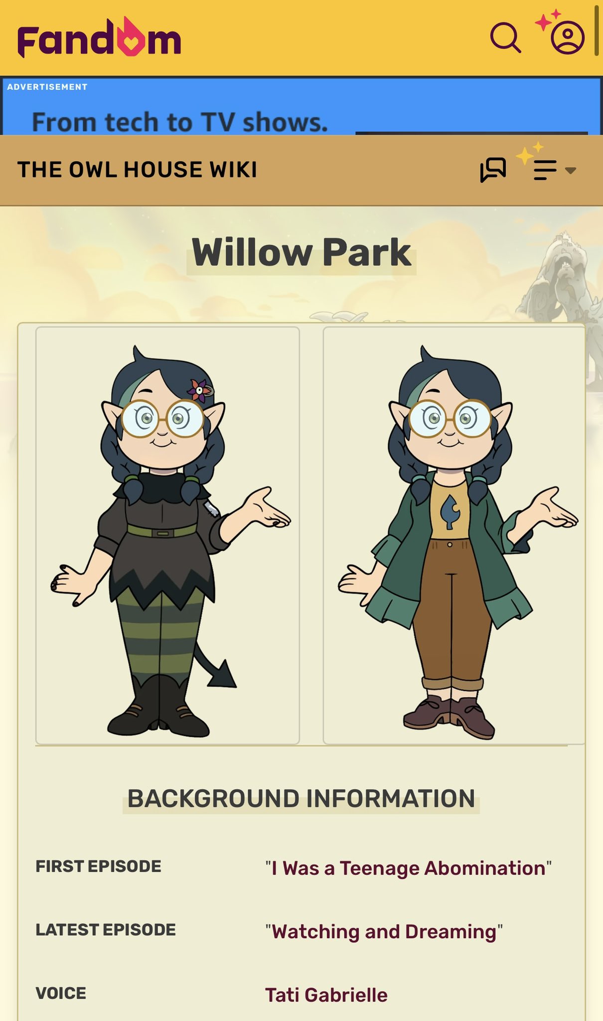 Tati Gabrielle, The Owl House Wiki