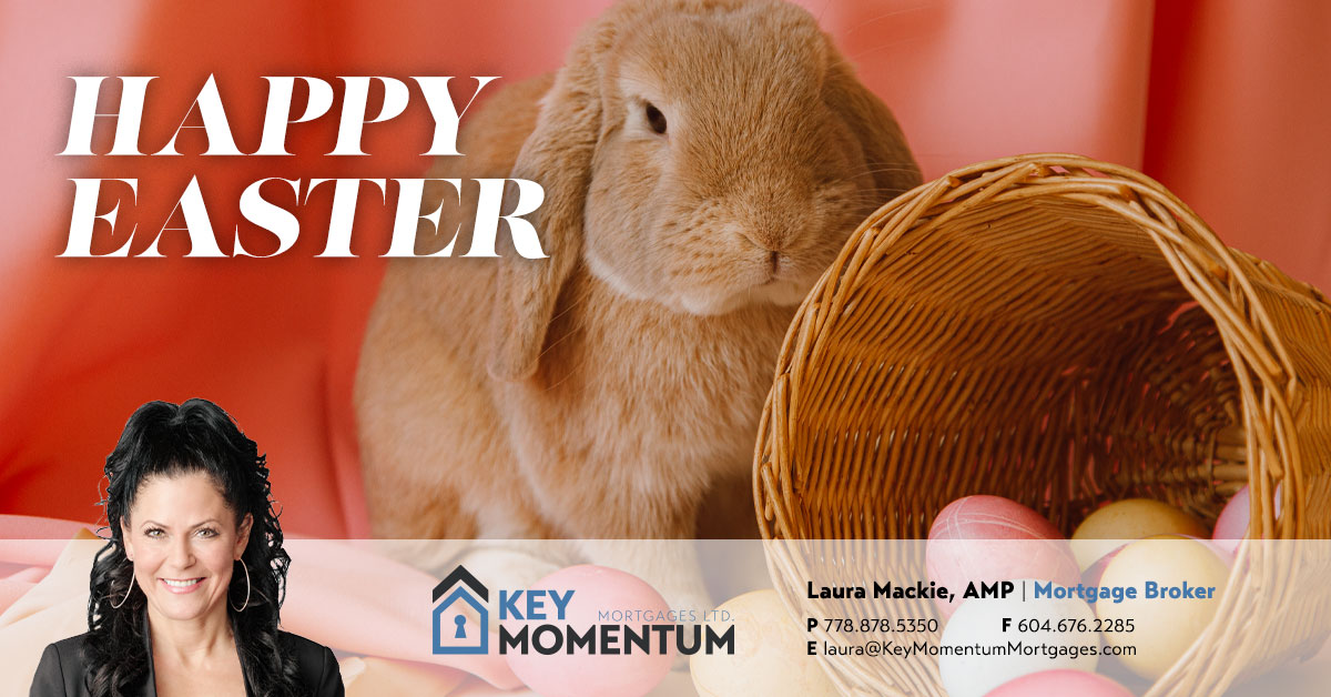 🐰 Happy Easter from Laura Mackie and the Key Momentum Mortgages Ltd. team- mailchi.mp/cbf138899d9e/h… - #happyeaster #Easter2023 #vancouverrealestate #langleyrealestate #surreyrealestate #abbotsfordrealestate #kelownarealestate