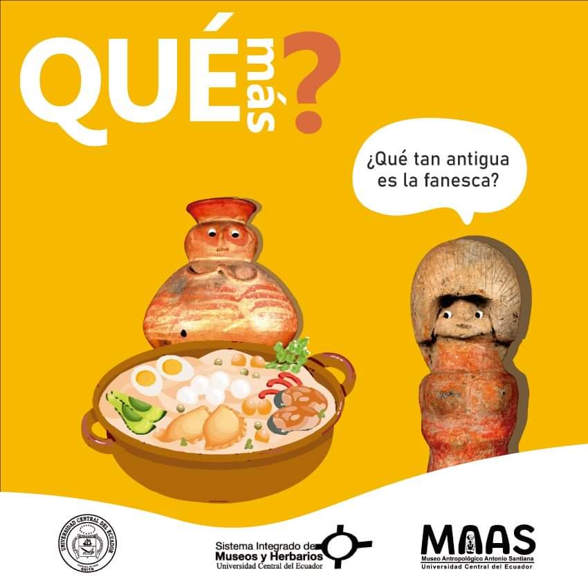 MuseoSantiana's tweet photo. Antes de despedirnos del Feriado de Semana Santa, nos preguntamos sobre la antigรผedad de la Fanesca y su simbolismo.
#MuseosDeLaUce #SIMYH #UCE #MuseosUniversitarios #Fanesca #FanescaHistoria #SemanaSantaEcuador https://t.co/1g3RG5iVnp