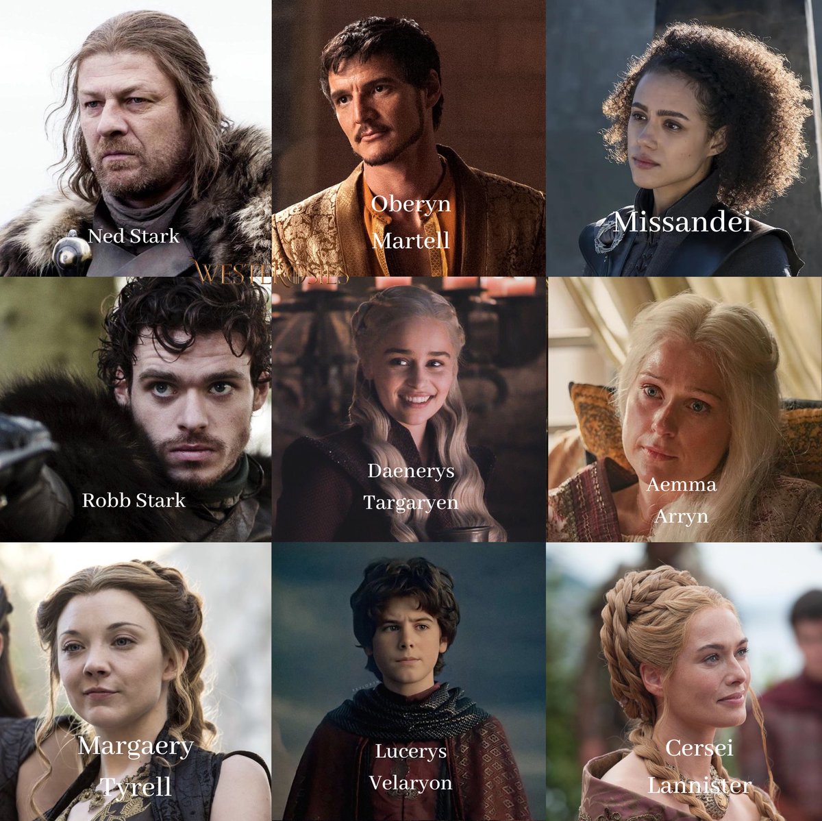 Se você pudesse ressuscitar DOIS desses personagens, quem seria?