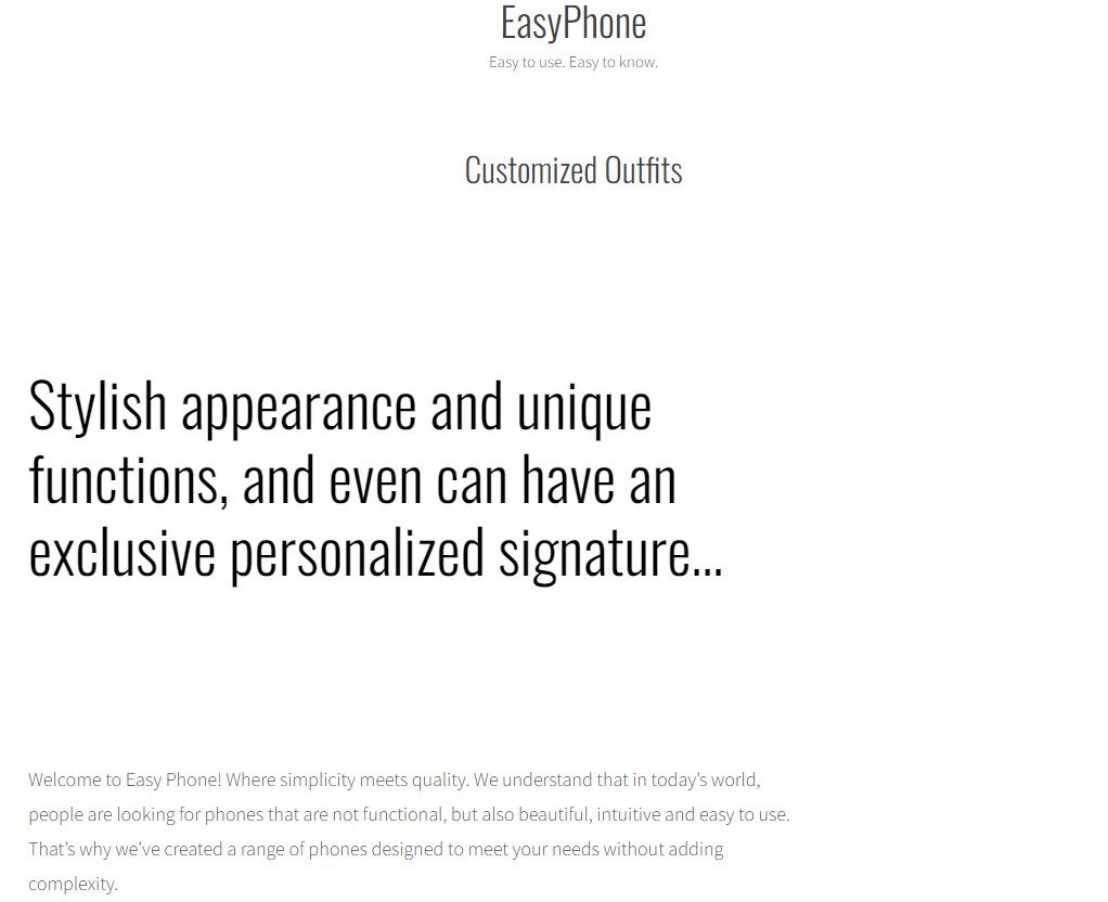 EasyPhone1234's tweet photo. Stylish appearance and unique functions, and even can have an exclusive personalized signature!

https://t.co/pkWXsCW0tb

#EasyPhone #UniversityofStirling https://t.co/iBEAKZiogr