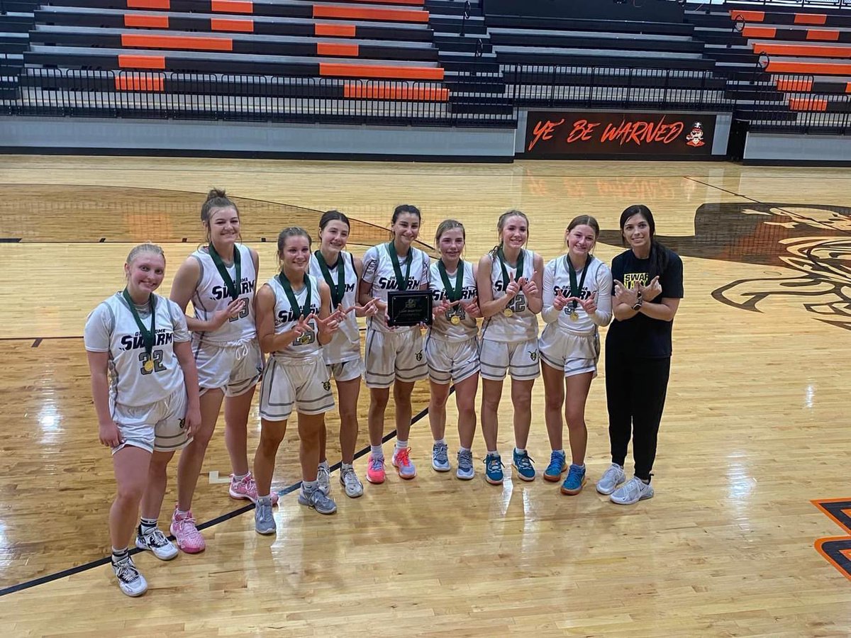 One day tournament, 4-0 and got 1st place! <a href="/OklahomaSwarm1/">OK Swarm HS Girls</a> <a href="/taywollenberg/">Taylor Wollenberg</a>