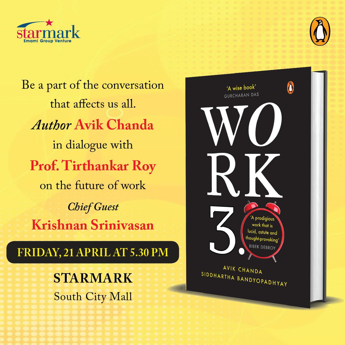 avik_chanda's tweet image. Dear friends, inviting you to the Kolkata launch of &quot;Work 3.0&quot; !

#futureofwork #beprepared #work3.0 #leadership #business #futuresuccess