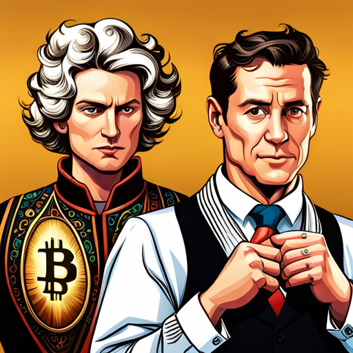 PickaPicTweet's tweet photo. Bitcoin in baroque style 
https://t.co/oCPJiwaWCO
Generate cool images for free and contribute to open science! https://t.co/KcLnAF7uzy