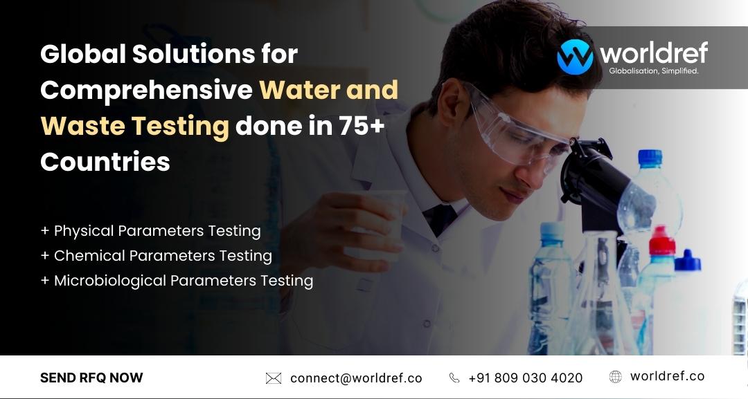#Reliable and #affordable #water and #wastetesting #services.

Choose WorldRef for #costeffective solutions.

𝗖𝗼𝗻𝗻𝗲𝗰𝘁 𝘄𝗶𝘁𝗵 𝘂𝘀 𝗮𝘁 𝗰𝗼𝗻𝗻𝗲𝗰𝘁@𝘄𝗼𝗿𝗹𝗱𝗿𝗲𝗳.𝗰𝗼

rfr.bz/t5nv1cu

#globalbusiness #ReliableServices #RealTimeTracking #FastDelivery