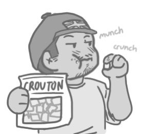 Draictas_'s tweet photo. Not home a the moment but here’s a lil sketch of Gaz eating his croutons #KyleGazGarrick #mw2gaz https://t.co/mTgnG8hwcd