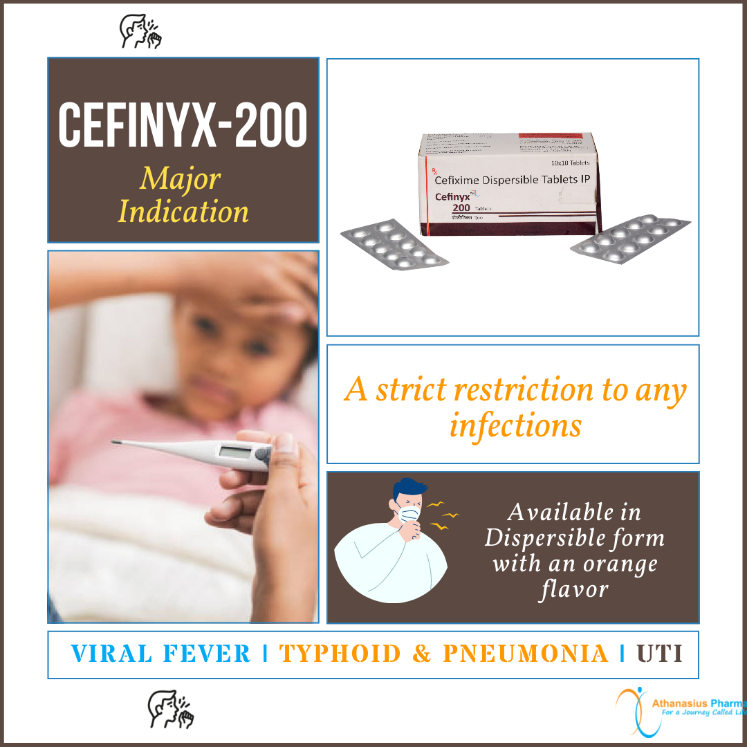 athanasiusphar1's tweet photo. CEFINYX-200 is an Anti Infective Prevent or Treat infection, that includes antibacterials, antivirals, antifungals, and anti-parasitic medications.
It is Available in Dispersible form with an Orange Flavor.
#cefinyx200 #cefixime #infectiousdiseases #infectionprevention https://t.co/DbGMuMct39