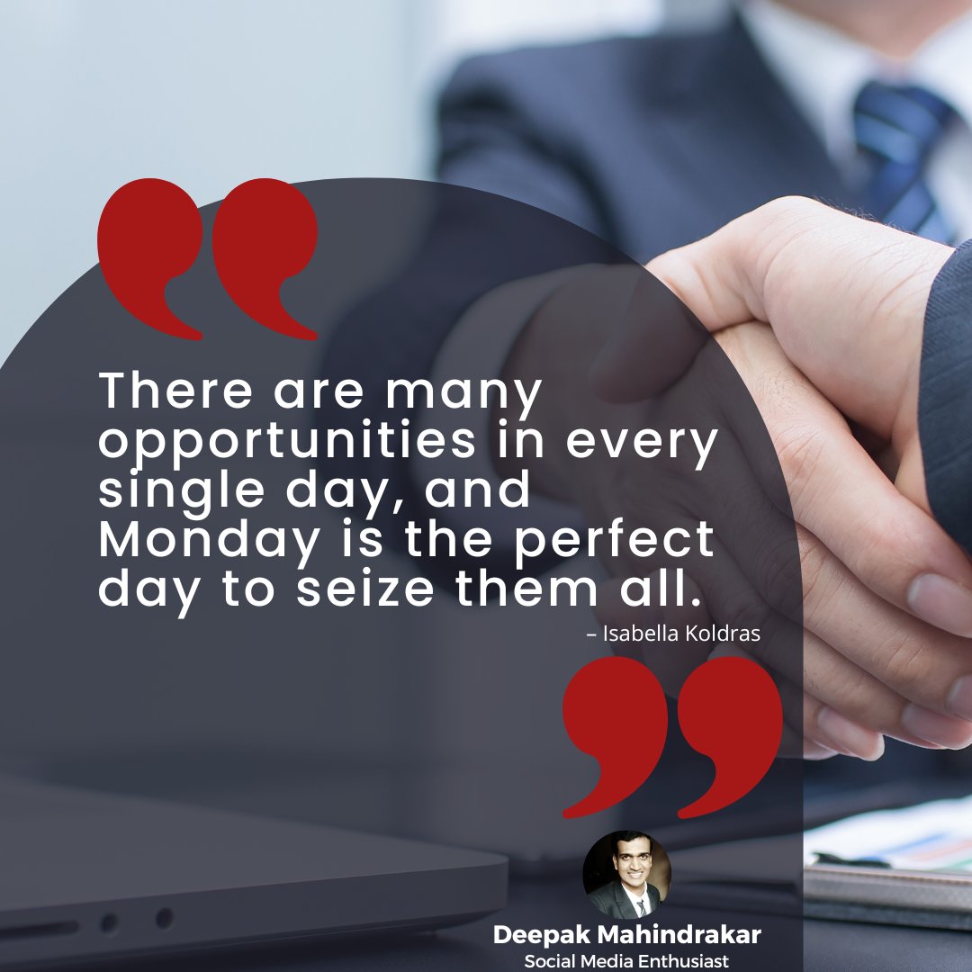 #mondaymotivation #success #planning #buildingcommunity #conversations #mondaythoughts #inspiration #socialmedia #socialmediatips #socialmediamarketing
#personalbranding #motivationalquotes #motivationalquotesoftheday #mondayvibes