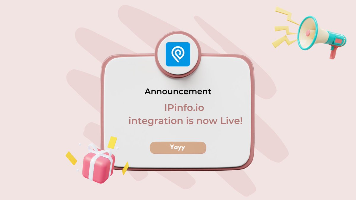IntegratelyApp's tweet photo. Now integrate @ipinfoio with 1050+ apps with just one click using Integrately!
And because it's so easy to use, you'll be up and running in no time.
#1ClickIntegrations #NoCode https://t.co/9iVKxzKyUM