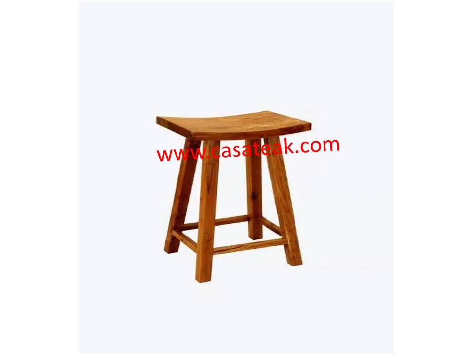 Teak Wood bar stool #Teakwood #Teakfurniture #Indoorteakwood #Solidteakwood #Woodenfurniture #TeakwoodMalaysia #Woodenfurniture #FurnitureforMalaysia #Indoorfurniture