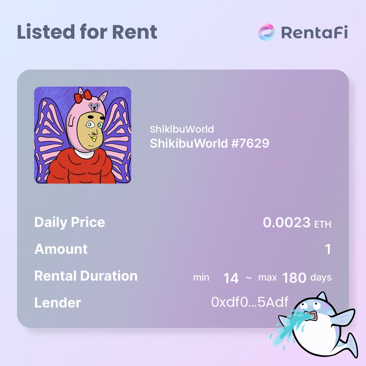 📮New NFT, ShikibuWorld has been Listed!!

⬇️Check out this item on RentaFi
app.rentafi.org/assets/102?cha…

#RentaFi #NFT