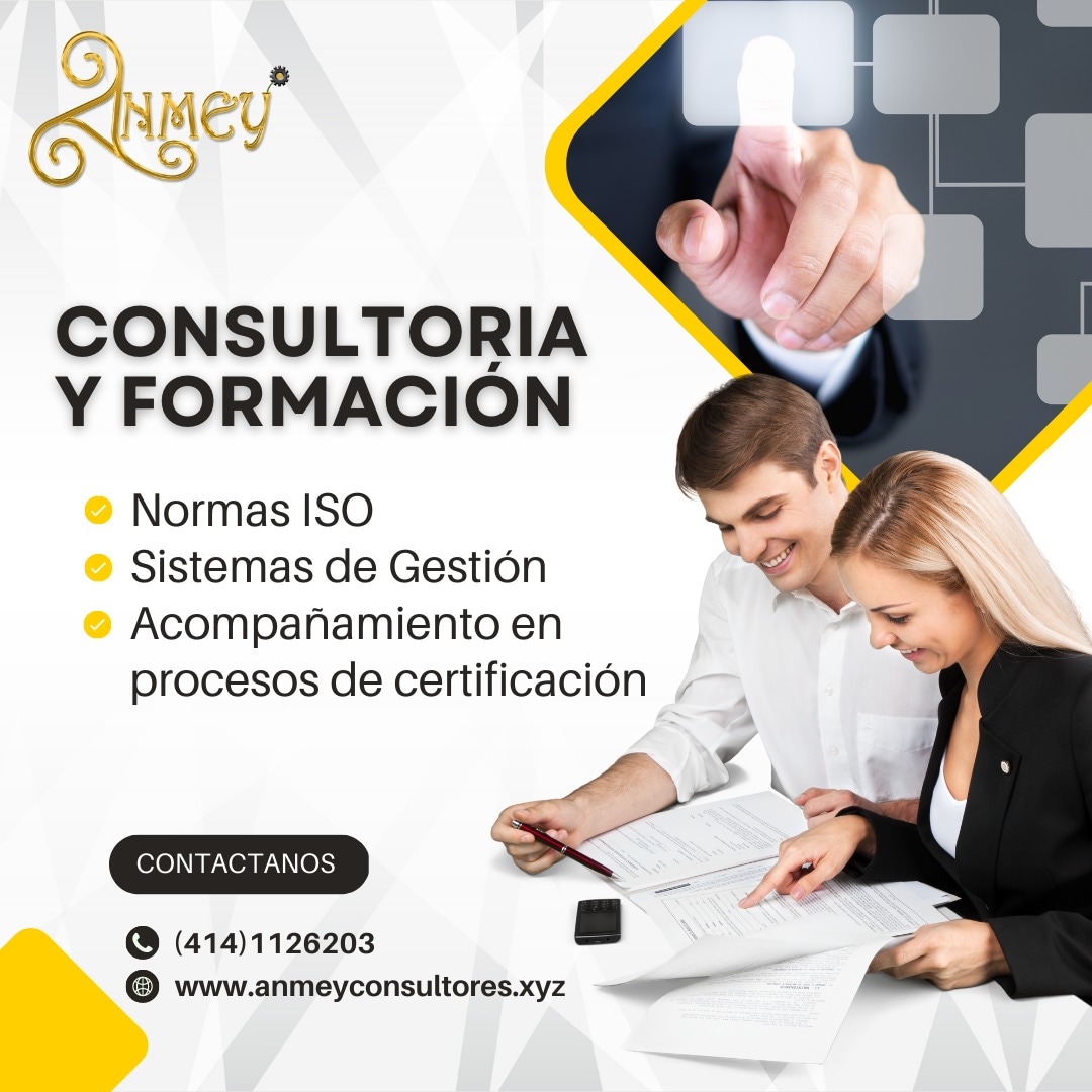 AnmeyC's tweet photo. Te apoyarnos en la Implementación, mantenimiento, evaluación y mejorar de su Sistema de Gestión.  Somos expertos en procesos de Certificación y Acreditación a nivel nacional e internacional. 
Contactanos ! Transformamos la gestión de nuestros clientes en Éxito Continúo. https://t.co/AQRTMeBj4X