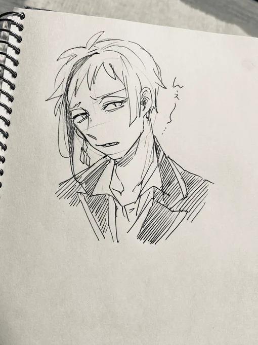 朝の一発描き
ノらないフロ 