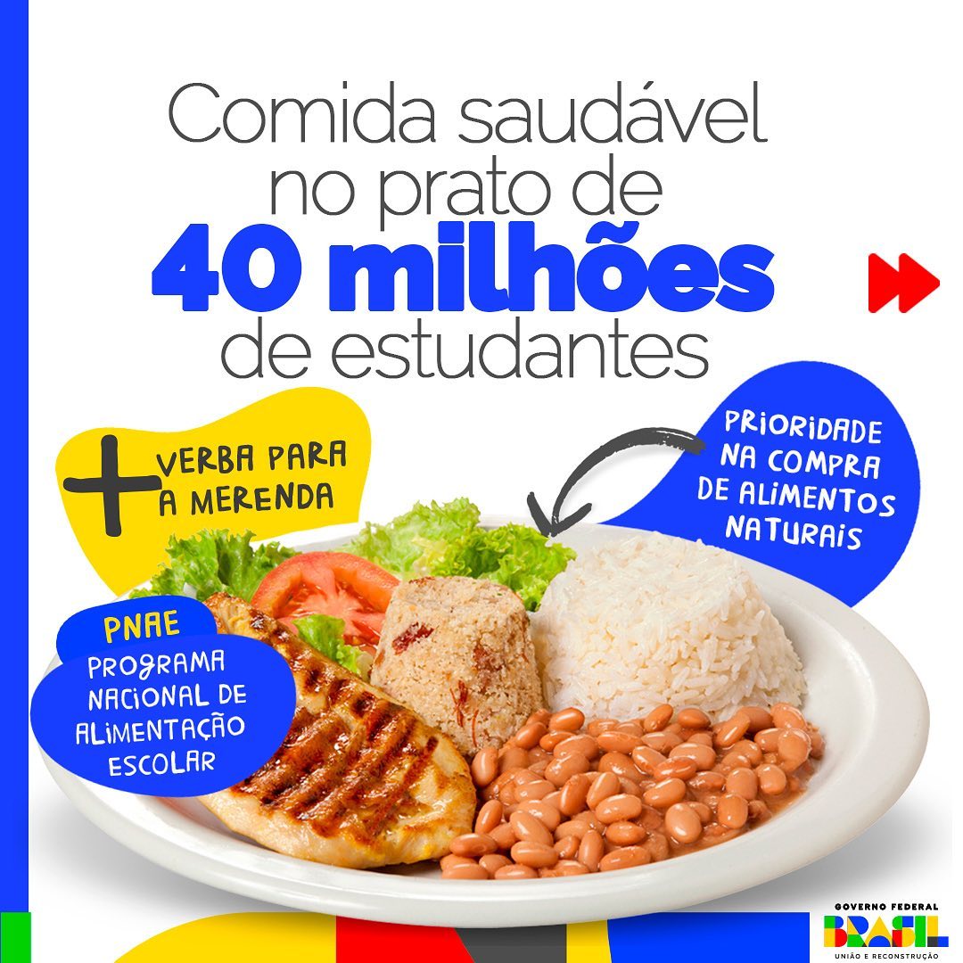 Com salas climatizadas e novo cardápio da merenda escolar, Prefeitura marca  retorno às aulas para amanhã, image size:1080x1080