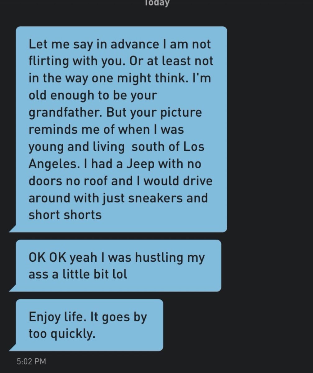 i am not crying from a grindr message