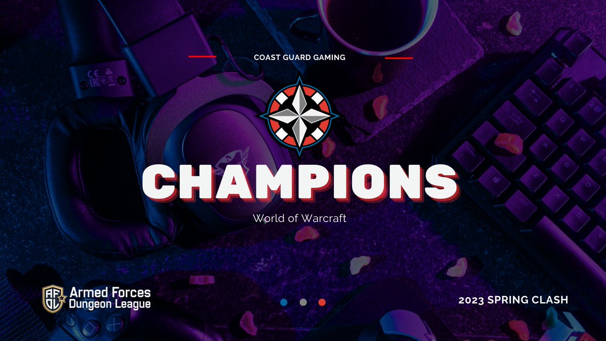 A huge congratulations to our WoW team! Taking home CGG's first gold of the AFDL!!!  🥇<a href="/AFDL_Events/">Armed Forces Dungeon League</a>