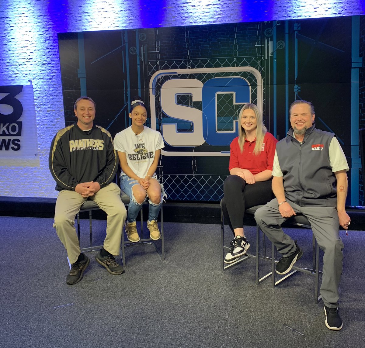 Join <a href="/LaurenFloydTV/">Lauren Floyd</a> and I, we welcome <a href="/RVKPanthers/">Russellville</a> Lady Panthers 🥎 <a href="/RVK_AD/">Ryan Davenport</a> coach &amp; <a href="/amiyah_collier/">Amiyah Collier</a> A’Miyah Collier! We’re excited to also have  <a href="/CentreAthletics/">Centre Colonels</a> Lady Colonel 🏀 stand out <a href="/EmmaRoseVincen1/">Emma Rose Vincent</a>  about her amazing Jr. season! Catch us at 10:35p <a href="/wbkosports/">WBKO Sports</a> SC!