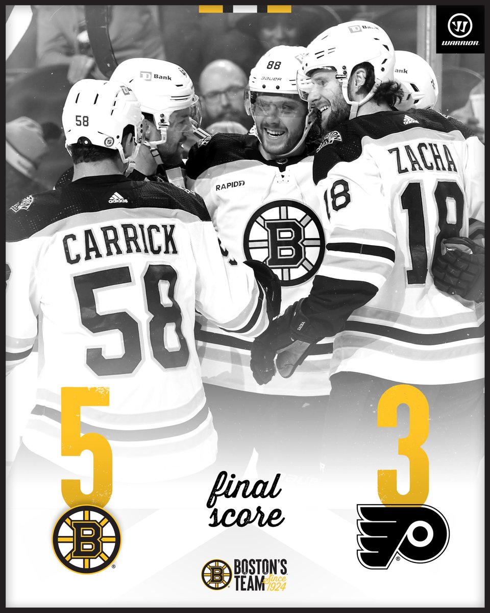 ALONE AT THE TOP.

6️⃣3️⃣ WINS.

#NHLBRUINS