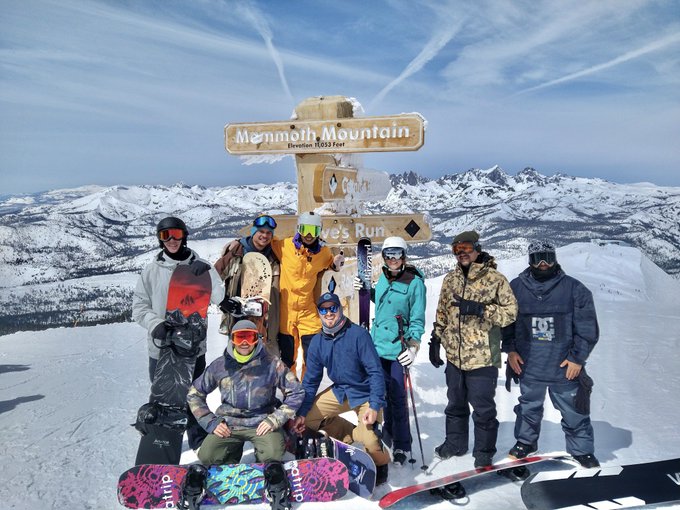 What a great trip with some good peeps! #mammothmountain https://t.co/qNVptYcMJe<a href="/tag/mammothmountain"class="tags">#mammothmountain</a>