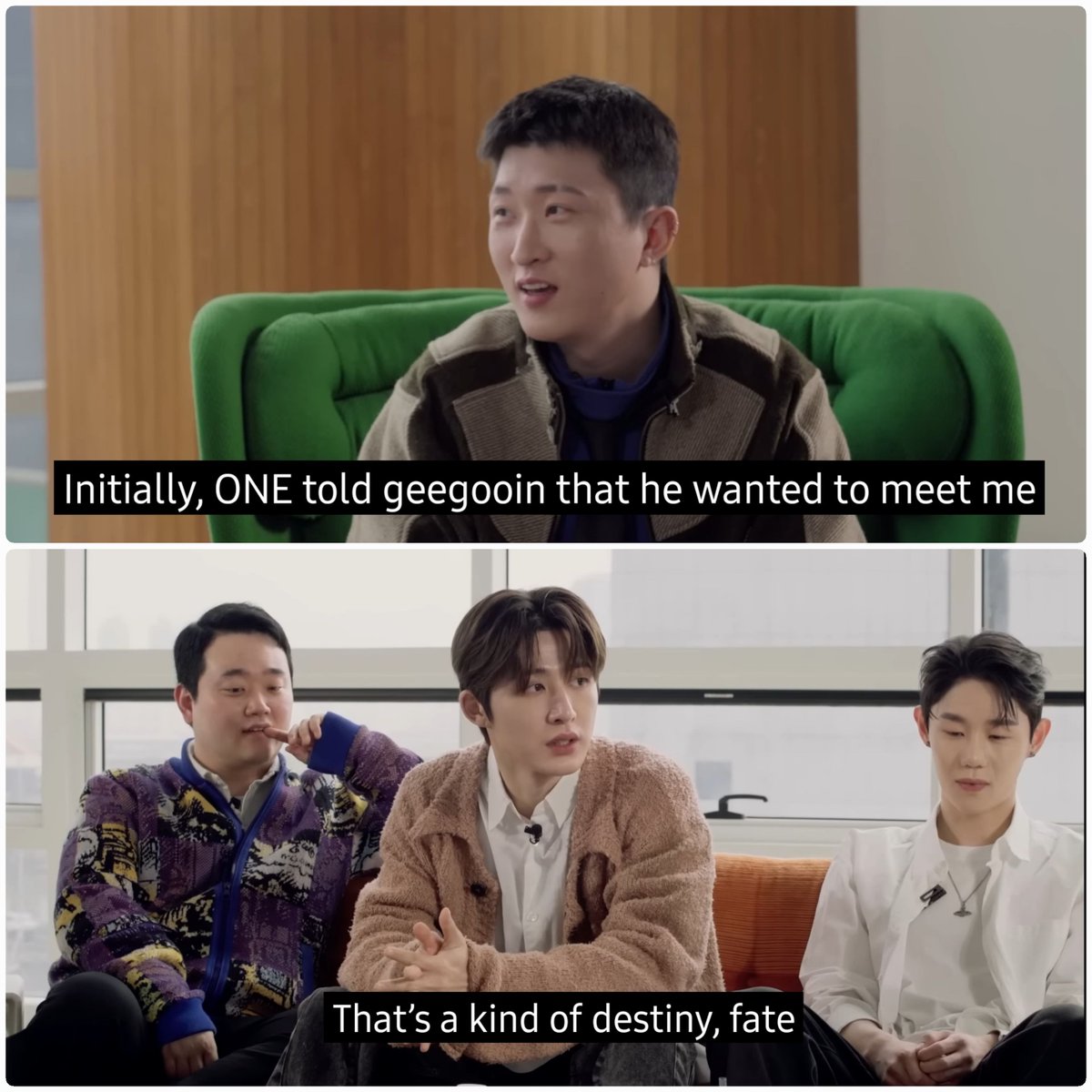 131genius's tweet photo. So Padi and Hanbin became friends through ONE??
I always hoped Jaewon would be a part of Hanbin's 131 producer friend group.. Looks like he was indeed involved in its beginnings..
#OneBin again when though.. https://t.co/HJCLSqryQE