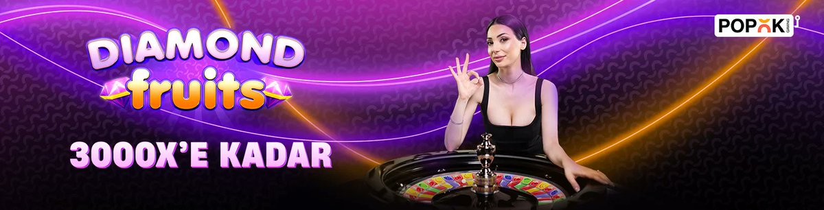 VBET Üyelik Ve Giriş: bit.ly/3t70HvP

DİAMOND FRUİTS
#vbet #vbettr

POPOK Games Sağlayıcısından Meyve Tadında Keyifler
Diamond Fruits 3000X’E Kadar Çarpanlar İle Beraber