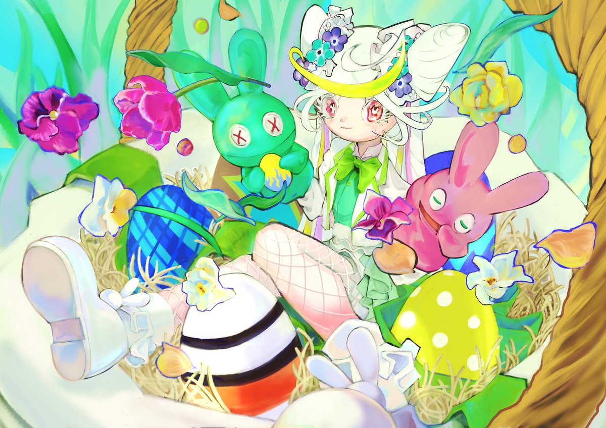 UoxoU_RCR's tweet photo. Happy Yuppie Easter🪺🌼🐇お久しぶりのザイチカとチクタクエッグハンティング🐣🎶みんなはいくつタマゴをみつけられたかな！？幸せのタマゴをみんなで一緒に探しちゃお🏃‍♀️🏃🏻 https://t.co/euZoHk2AC5