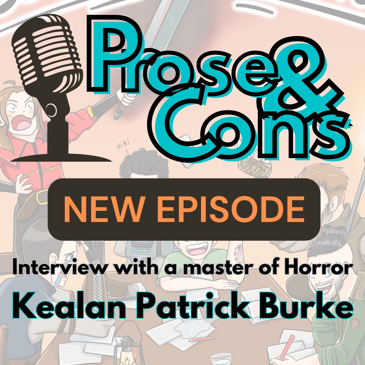 PrecipiceFic's tweet photo. In a special episode, Alex chats with Bram Stoker Award winner @KealanBurke !

https://t.co/jHU9KWaBnP

#sourcandy #kealanpatrickburke #writinggoals #writingtips #gettingpublished #literaryagents #publishingdeals #movielicensing #indievstrad #BramStokeraward #horrorauthor https://t.co/wpslozDp20