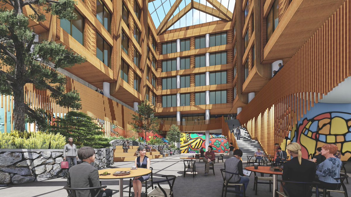 brent_bellamy's tweet photo. Exciting to see the schematic design images for Winnipeg’s Hudson Bay Building redevelopment unveiled by the Southern Chiefs’ Organization. It is an honour to be part of such an inspiring team working to bring this historic project to life.
https://t.co/lACRpLsrF4 https://t.co/afj7oVgjF5