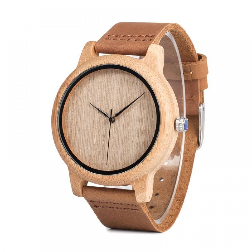 #buylesschoosewell #ecochic Cute Casual Quartz Wood Unisex Wristwatch