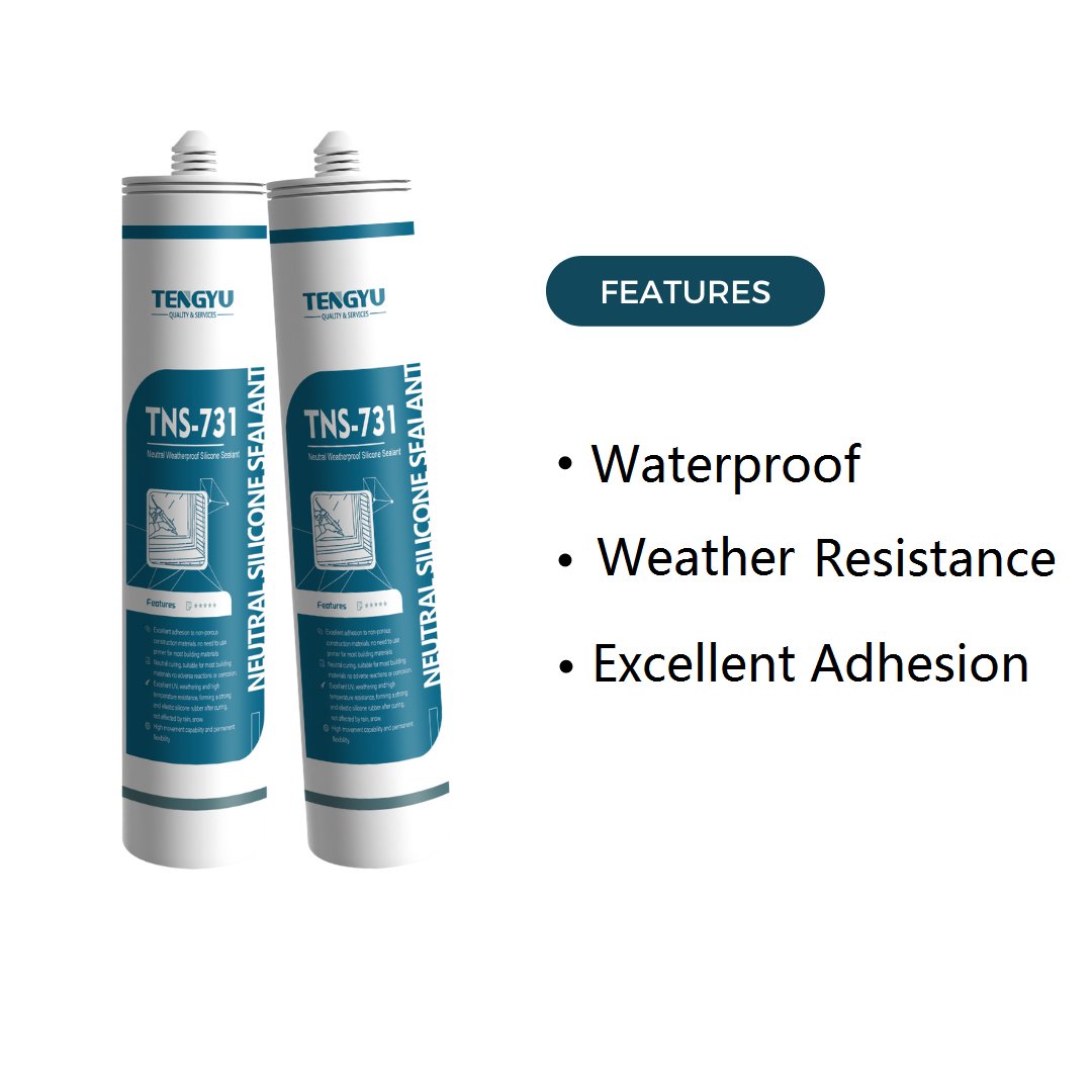 AnnaGong13's tweet photo. TNS-731 Neutral Weatherproof Silicone Sealant is a one-part, durable, neutral- cure, architectural grade sealant.#sealant #silicone #weatherproof #adhesive https://t.co/SlA2VNtwzb https://t.co/mPOmg0bqkN
