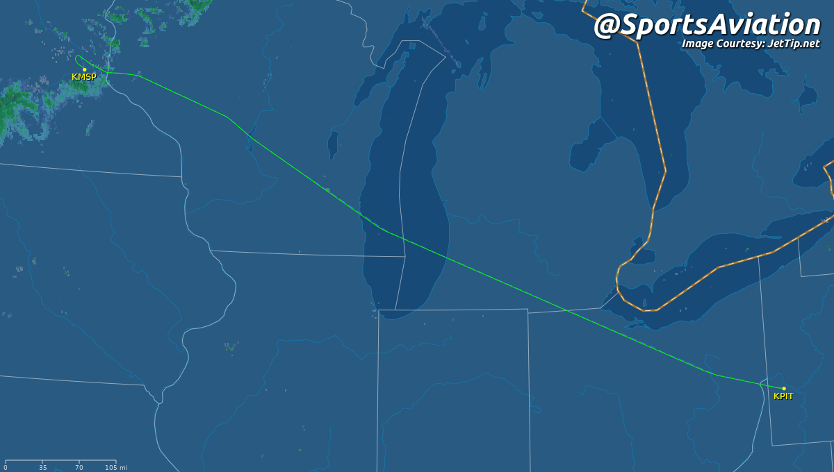 SportsAviation's tweet photo. ⚾️ Chicago White Sox (@whitesox) #WhiteSox
🆚 1-2 @ Pittsburgh Pirates #LetsGoBucs #CWSvsPIT
⏭️ 3 @ Minnesota Twins #MNTwins #CWSvsMIN
✈️ N420UA | UAL2503 | A320
🛫 PIT - 5:59 pm ET
🛬 MSP - 6:43 pm CT
📡 Tracking: https://t.co/liyZEfm1Hj https://t.co/8KjcGMLswX