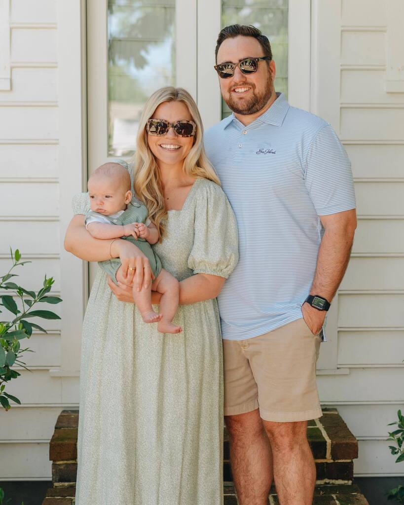 COLORbyK's tweet photo. Clarke’s first Easter! 🐇 This time last year we were sharing our pregnancy news w. family + friends, which makes this year’s celebration all the more sweet w. him finally in our arms 🥹 he’s such a precious blessing, and I thank our Lord every single … https://t.co/powgEtn1N9 https://t.co/qDV2OSJUhU