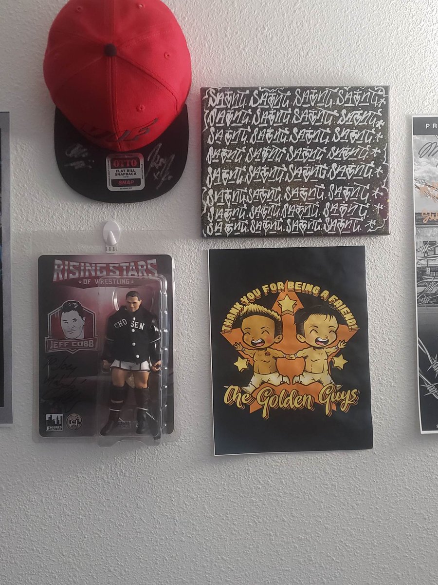 Went to DOA last night and got alittle poster to hang next to Jeff Cobb. Thank <a href="/TheRashadTyson/">Real Talk Rashad Tyson</a> for the gifts you gave me! Always nice see you.