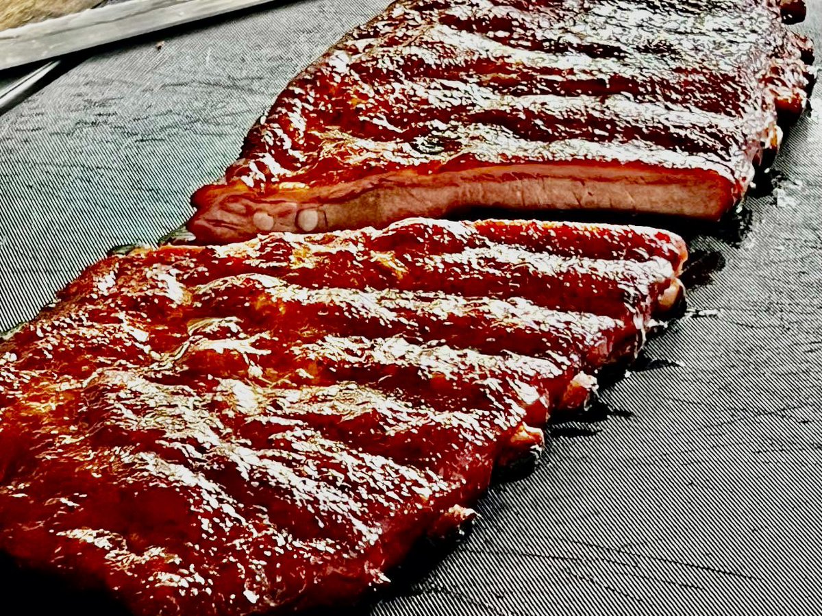 Made St. Louis  Style Ribs , On the @KamadoJoe  here is the full recipe on My YT Channel youtu.be/yWs2xwaCB78 👈 pls make Sure to SUBSCRIBE & turn on notifications🔔 for new BBQ recipes 
#bbq #ribs #kamadojoe #kamadojoenation #food #recipes #foodphotograpy