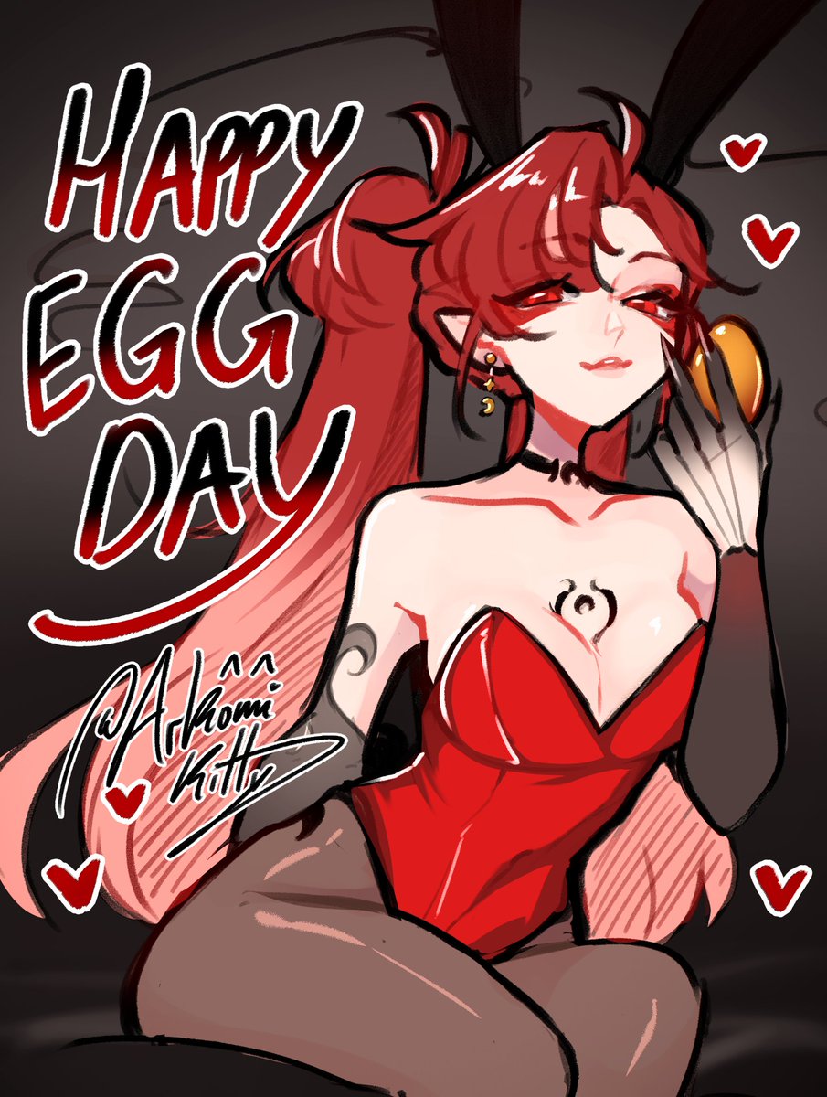 Happy EggDay!
 
Bunny girl vibes today

Enjoys todays treats <3