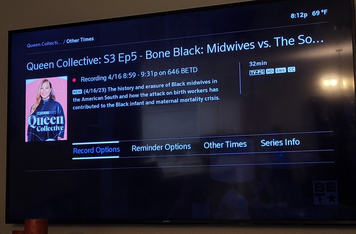 SassyE's tweet photo. Bone Black: Midwives vs The South premieres on 4/16 10pm EST on BET . Set your recording now!🤗 https://t.co/yR3wWaQs0R