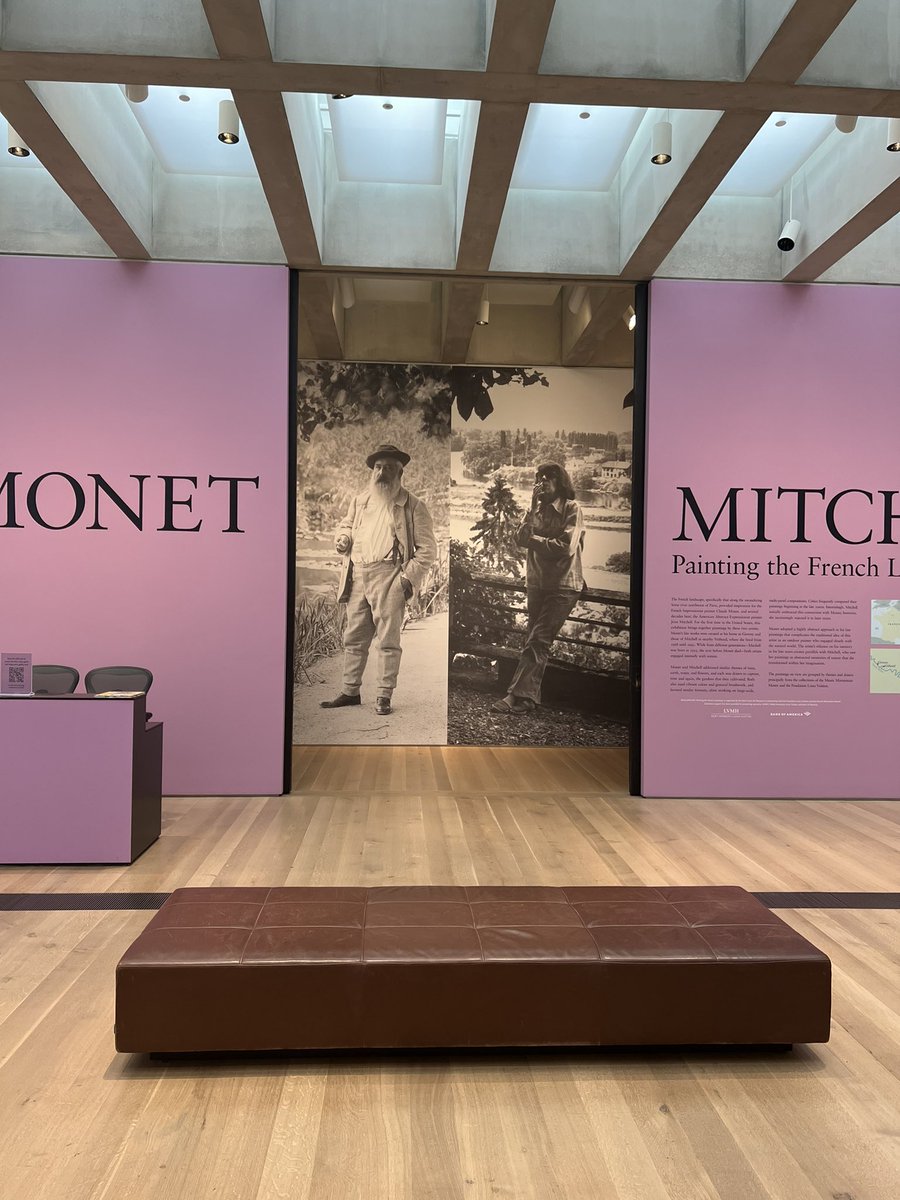 Great that we have this show open <a href="/StlArtMuseum/">Saint Louis Art Museum</a> Monet/Mitchell: Painting the French landscape. Thanks to <a href="/MuseeMarmottan/">Marmottan Monet</a> and <a href="/FondationLV/">Fondation LV</a> for the partnership. #claudemonet #joanmitchell