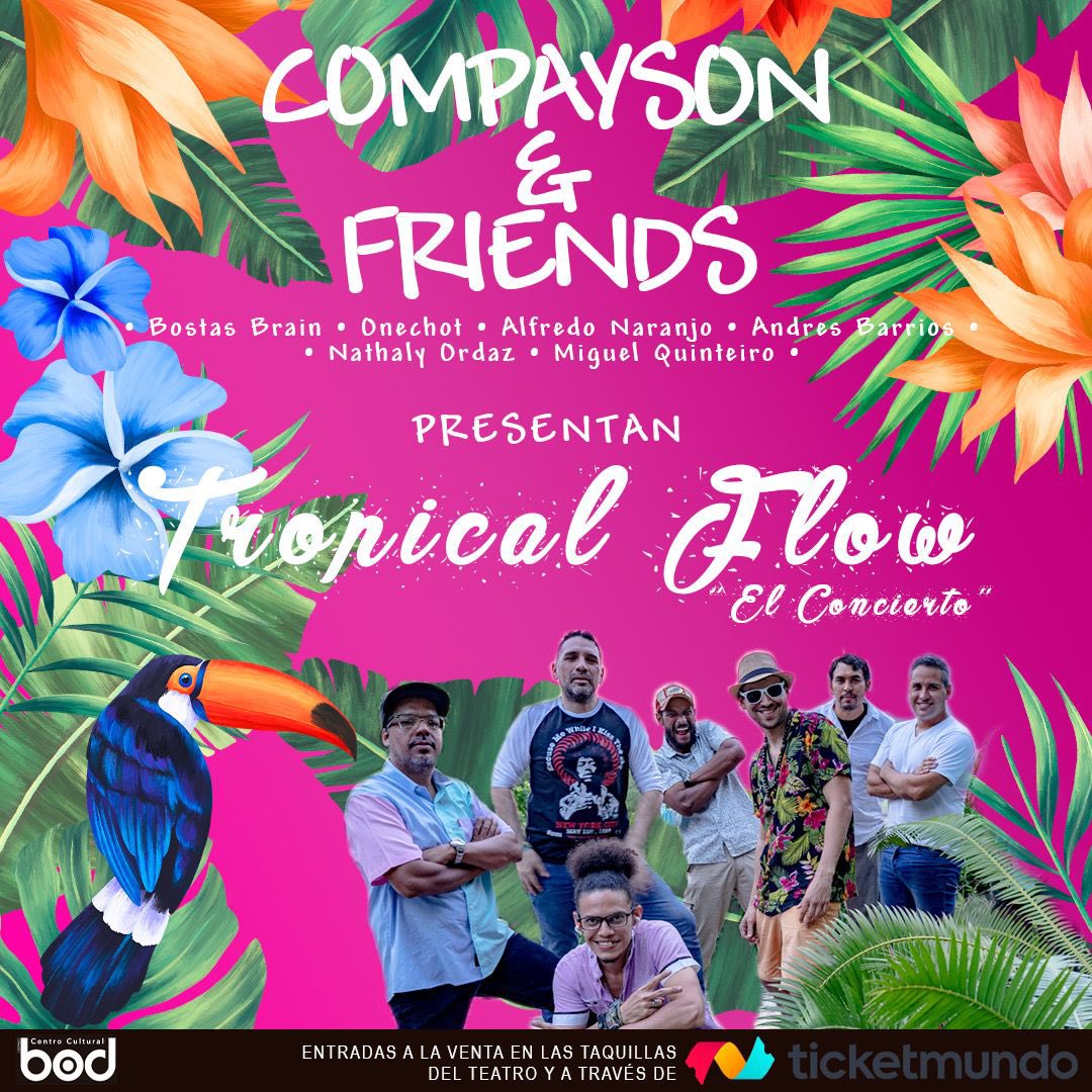 Compayson se presenta en @CCulturalBOD y yo voy a cantar con ellos. Dije que voy a cantaaaar❤️❤️❤️
Guarden el día! Entradas en ticketmundo 👀