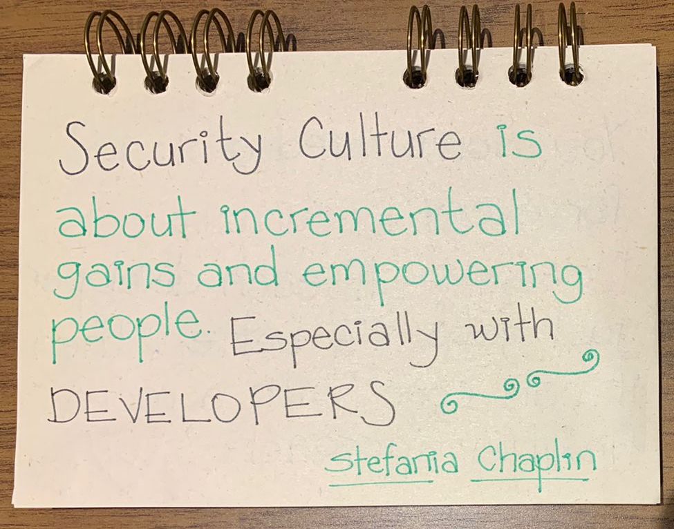 yurynino's tweet image. 3 quotes from @devstefops  and 1 conclusion taken from her relevant talk &quot;Securing APIs and Microservices in the Cloud&quot; in the last @qconlondon  @QCon