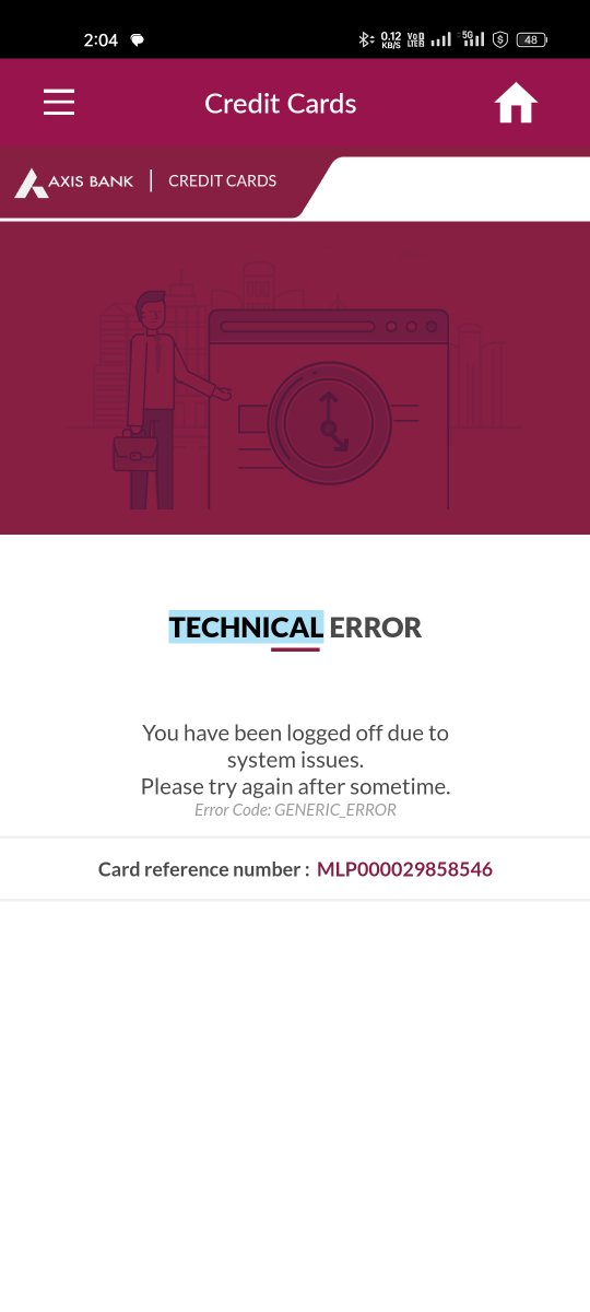Arijitdy's tweet photo. @AxisBankSupport same error for consecutive 3days. Help me to solve this. https://t.co/2IN2FPEIfn