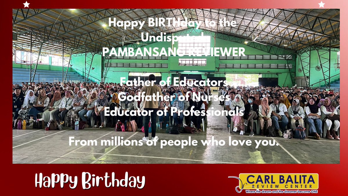 CbrcCotabato's tweet photo. Happiest Birthday Dr. Carl🎂🎉🎉🎈🎈🎈❤️

#HappyBirthdayDrCarlBalita https://t.co/R3aRifEBu6