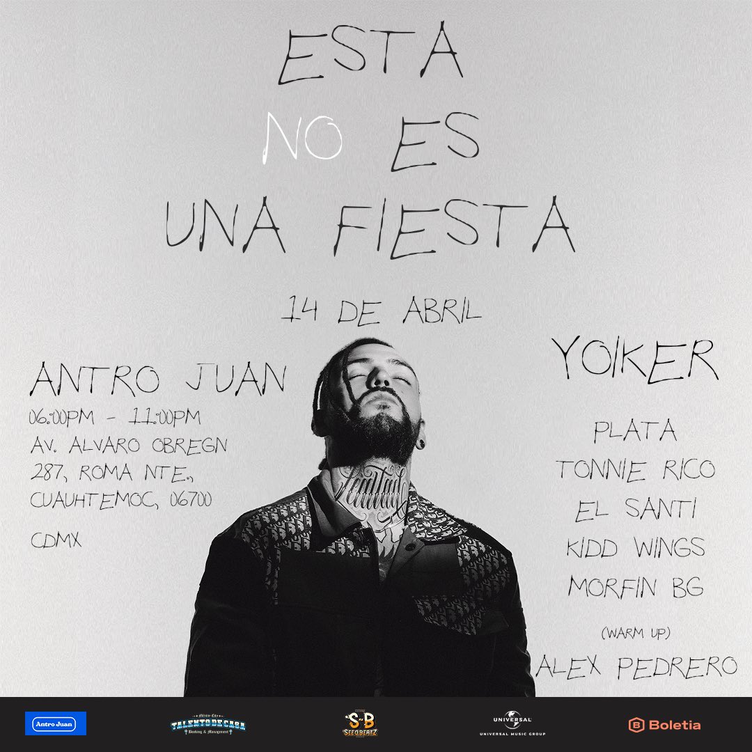 seed_beatz's tweet photo. Compren sus boletos Santos🎫

Esta no es una fiesta ‼️‼️
@yoiker @elsanti_mx @plataaaaa1 @RicoTonnie 

Promo especial de fin de semana 🛑🛑
100 pesos  General 
200 M&amp;G 
@boletia 

https://t.co/VX9ZSRoQC9 https://t.co/K084RaJeYF