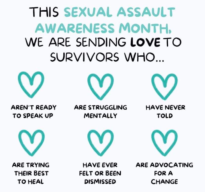 crisis_texas's tweet photo. please remember :
it is not your fault.
you will recover.
you will be okay.
#sexualassault #sexualassaultawarenessmonth #sexualassaultprevention #sexualassaultawareness #sexualassaultadvocate #sexualassaulteducation #sexualassaultisnotokay #mentalhealth https://t.co/0hZkftdcqn