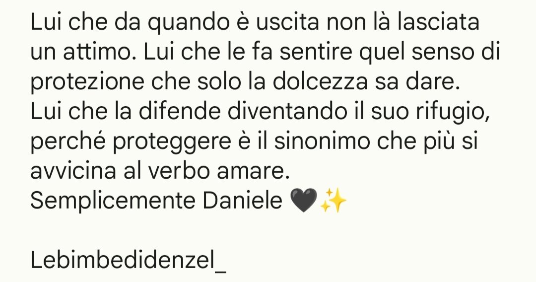 Sta tutto qui ... ❤️✨

#danieledalmoro #orianamarzoli #oriele #badenzzzers 
<a href="/DanieleDalMoro1/">Daniele Dal Moro</a> <a href="/OrianaGMarzoli/">Oriana Marzoli</a> <a href="/sil_99via/">LA CARTOMANTE FATTUCCHIERA✨(dicono bestemmiatrice)</a> @Marko_lino_1