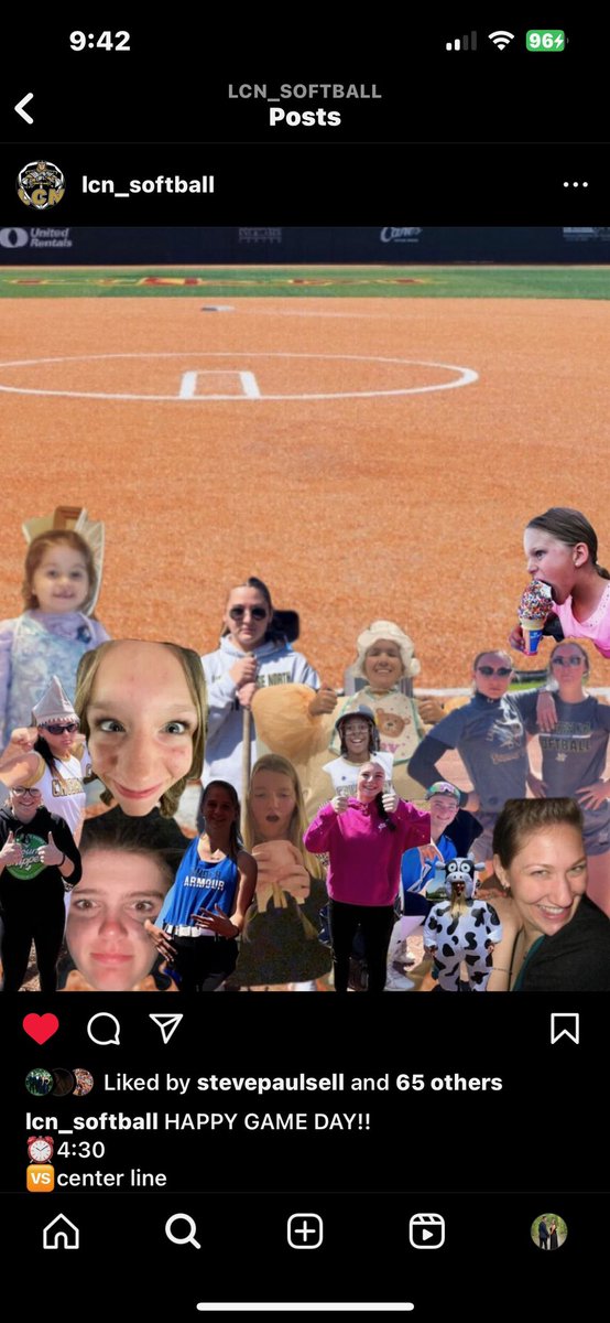 LCN Softball tweet media