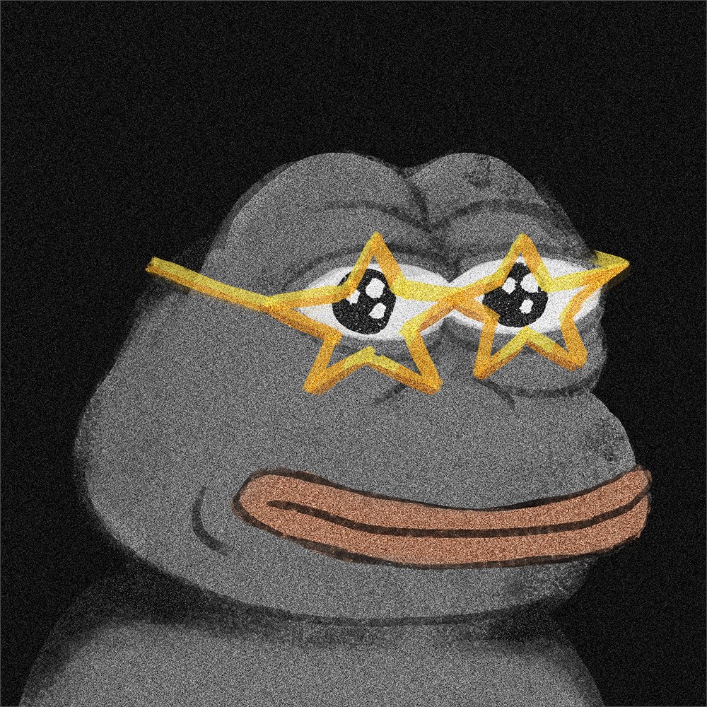 XXP3P35's tweet photo. P3P3, with his distinctive charm, stands as a star, brightly shining and adding his own unique touch to the cosmos. https://t.co/KAEElpdEgX