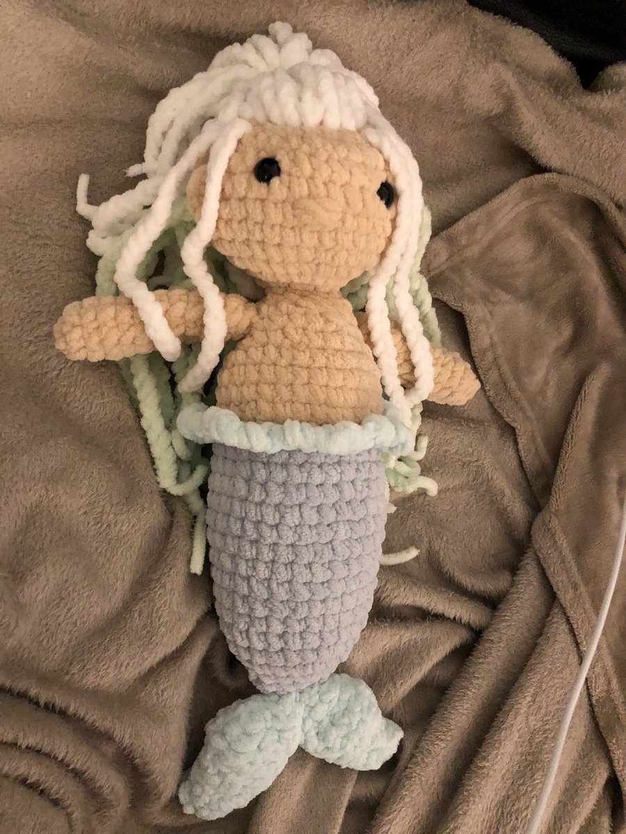 noahka_art's tweet photo. I just finished this cutie. Their hair is so soft!!! https://t.co/1boudAdA0j